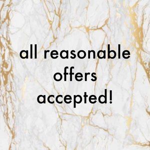 All Reasonable Offers Accepted!